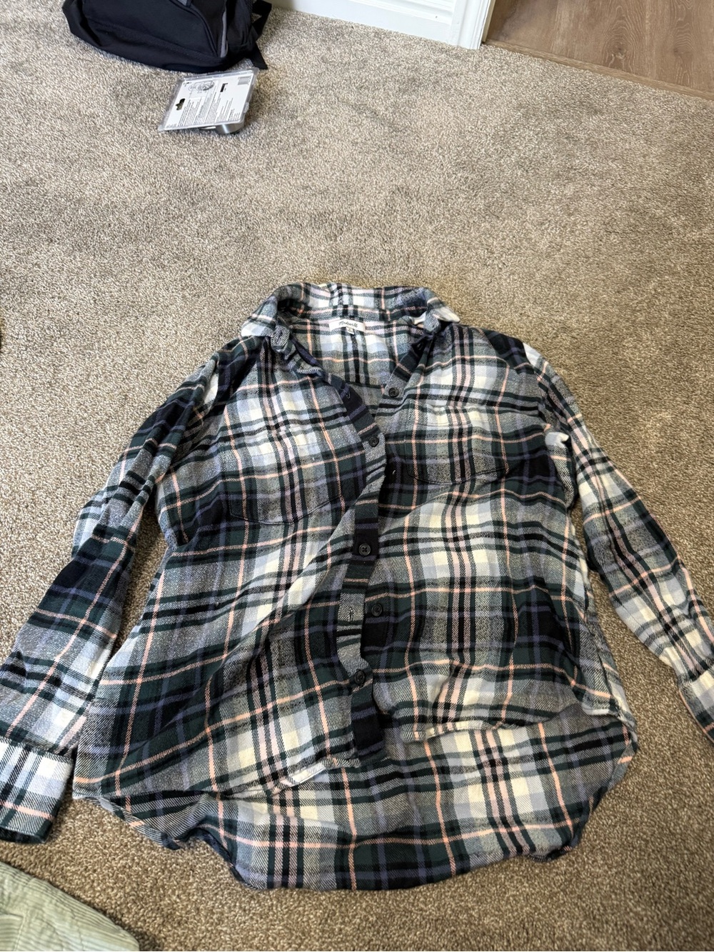 Madewell flannel shirt